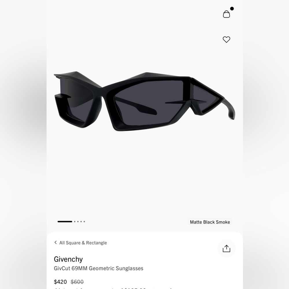Givenchy Cat Eye Sunglasses